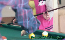 Stepteen gets jizz glazing