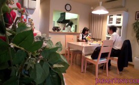 korean college girl cumswallows after blow-job