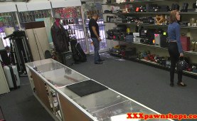 Real spex pawnee facialized after banging