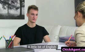 porn casting cop pussylicked before doggy style