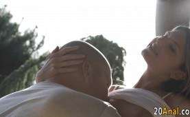 little anal temptress gets jizz