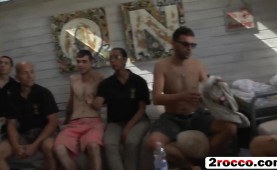 Submissive tramp ravaged in a 3 way