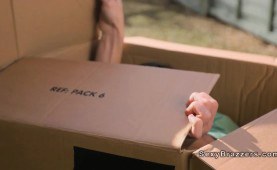 schoolgirl plows neighbours large snake