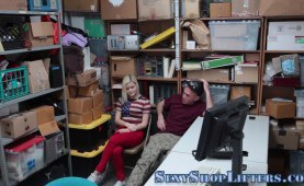 college girl shoplifter jizzed