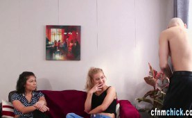 CFNM femdominas jacking