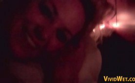 Spitroasted teenager pornstars