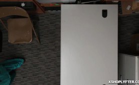 Audrey Royal sucks the LP Officers phat penis