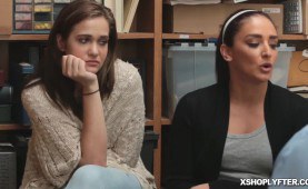 Lucky cop was able to bang two pussys