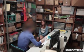 LP officer dipping his slung doggiestyle from the rear