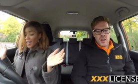 rowdy young nubian gets screwed in a car