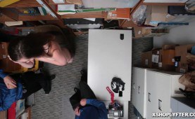 Lexi Lovell sucking cock while getting her pussy fuck