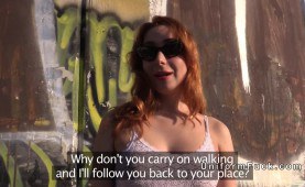 beauty in panty blows cops large snake