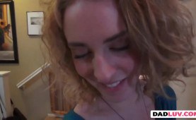 pov bonking with dirty step daughter