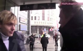 light haired agrees to get filmed for money