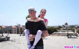 Hot hunk takes girl friend home and pounds her little dick storage