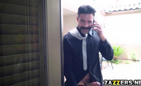 Collector police officer bangs the shopaholic Olive Green