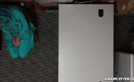 LP police officer begins romping Audrey Royal little twat