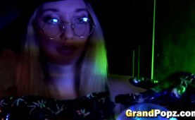 Grandpa takes care of teen's beaver