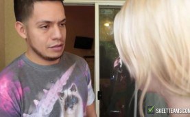 SkeetTeams Sweet Blondie Fucked From Behind