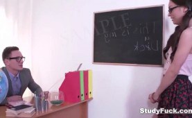 Cute Minx Ass-fucked by Her Teacher
