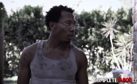 Blind teen cum creampied