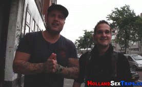 Dutch whore cum dumped