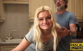 Lingerie clad submissive