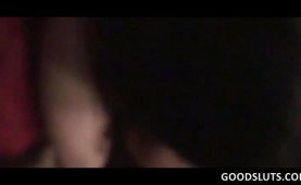 Kinky teens hump and eat giant dicks in orgy