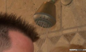 Callie Cobra sucks hard wang in the bathroom