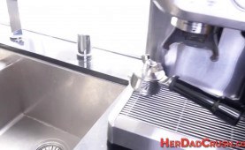 Slutty teen gets facial