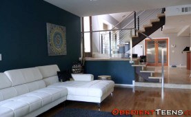 Nailed kinky teenager