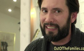 Real stepdaughter spermed