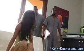 Blacked whore cuckolds