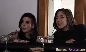 Emo whores swapping cum