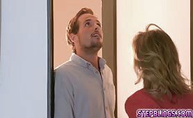 Teens moaning in delight in a holiday fuck fest