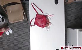 Officer fucks shoplifter and her stepmom