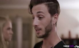 Boyfriend fucks his girlfriends mom from behind