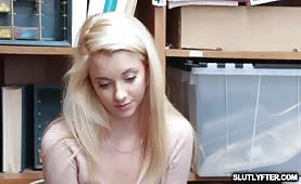 Hot sexy teen gets pounded from behind