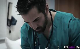 Horny doctor bangs his patient for a fast recovery