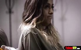 Perverted older guy tricks a virgin teen into fuck