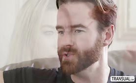 Hot Superstar TS Aubrey Kate loves doggy plus cumshot