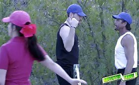 Bestfriends hungrily stare at dads cocks