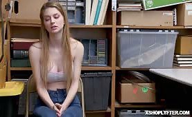 Lp Officer fucks Nadya Nabakovas teen pussy hard sideways