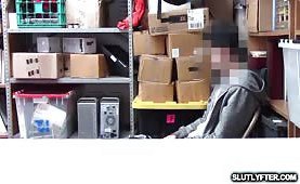 LP Officer Rachael Cavalli gets pounded by a young man meat