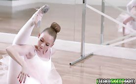 Athena Rayne wraps her lips around Sam Shocks dick