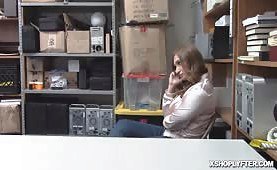 LP officer fucked Skyler over the office table