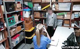 Hot blonde milf bounces as she rides