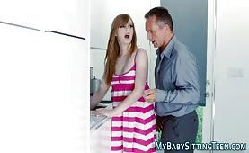 Eaten out teen au pair