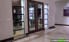 Serena Avery bends over for an anal fuck