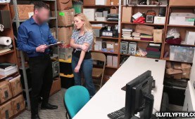 Adira Allure riding like a Rodeo cowgirl